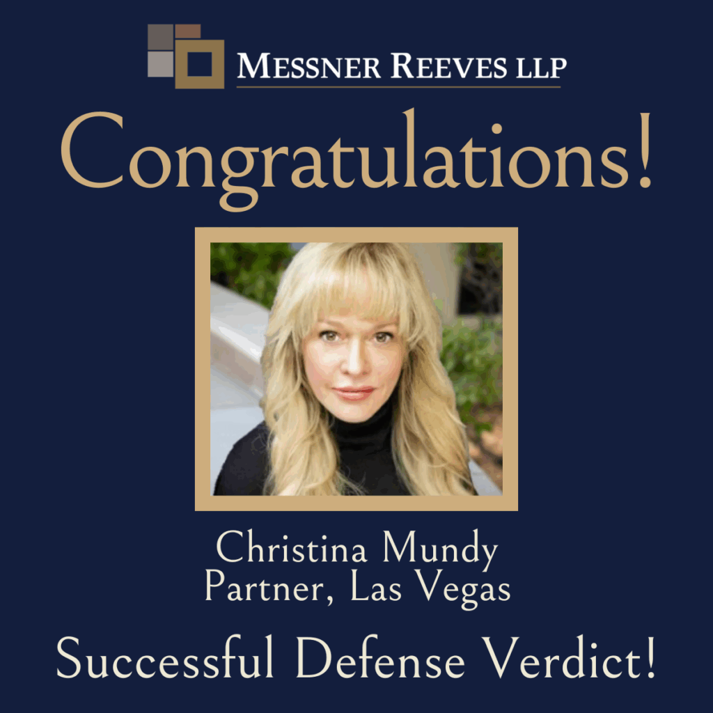 Congratulations to Christina Mundy