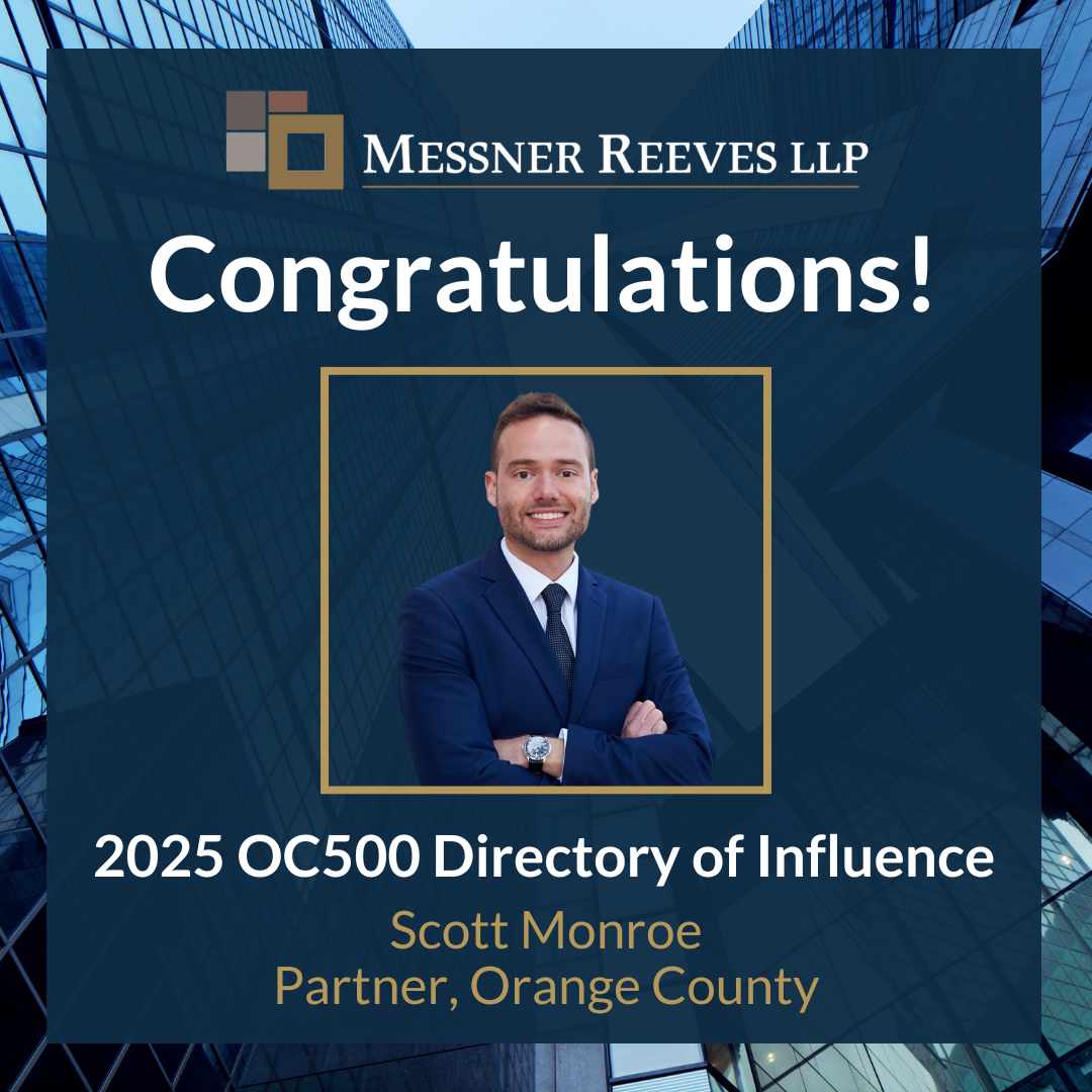 Scott Monroe Named in the 2025 OC500 Directory of Influence