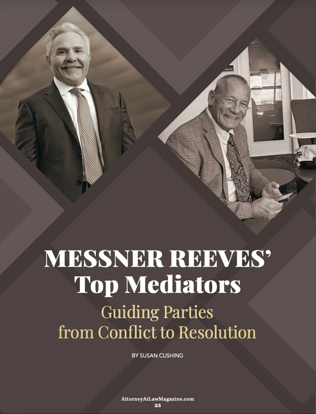 Messner Reeves Partners Featured in Attorney At Law Magazine